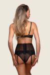 710172 Shimmering Suspender Belt