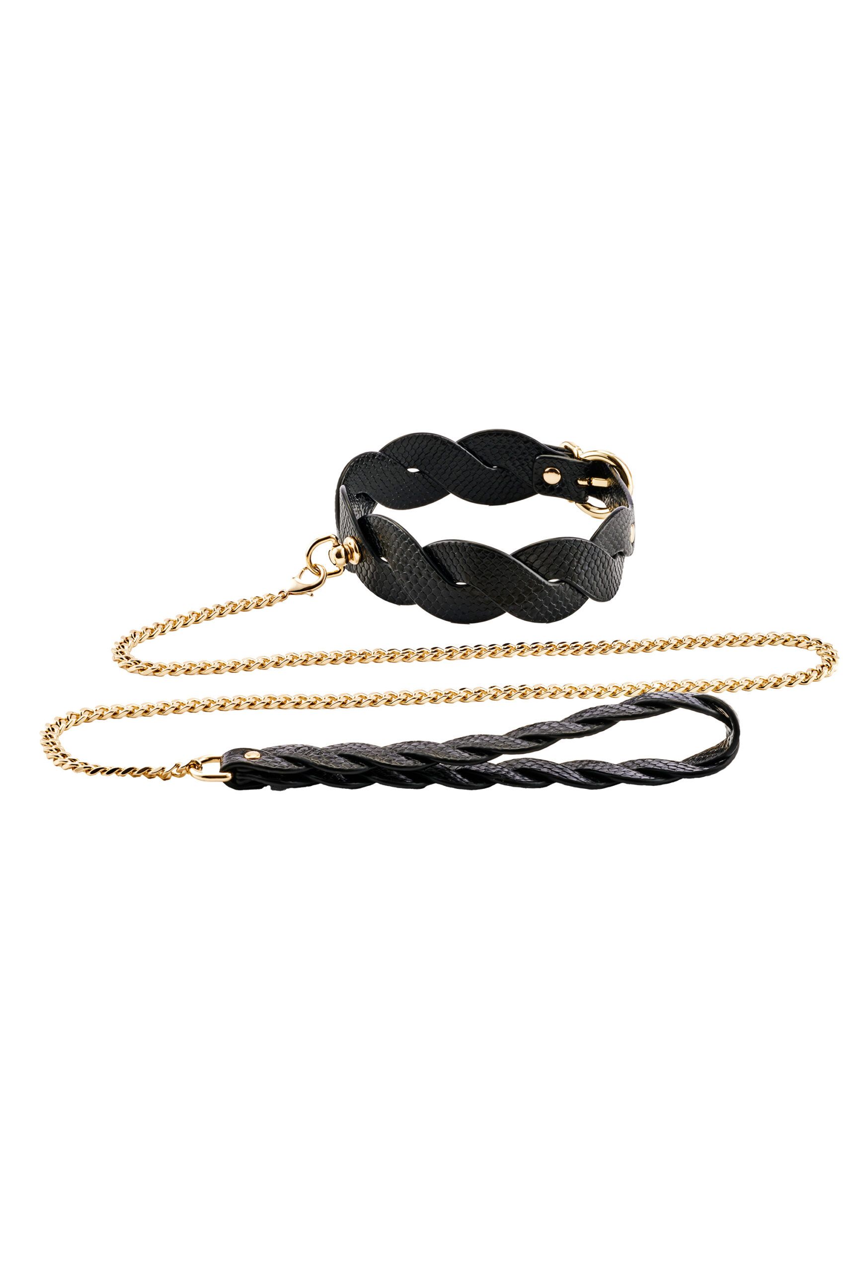 Eclipse braided leash and collar